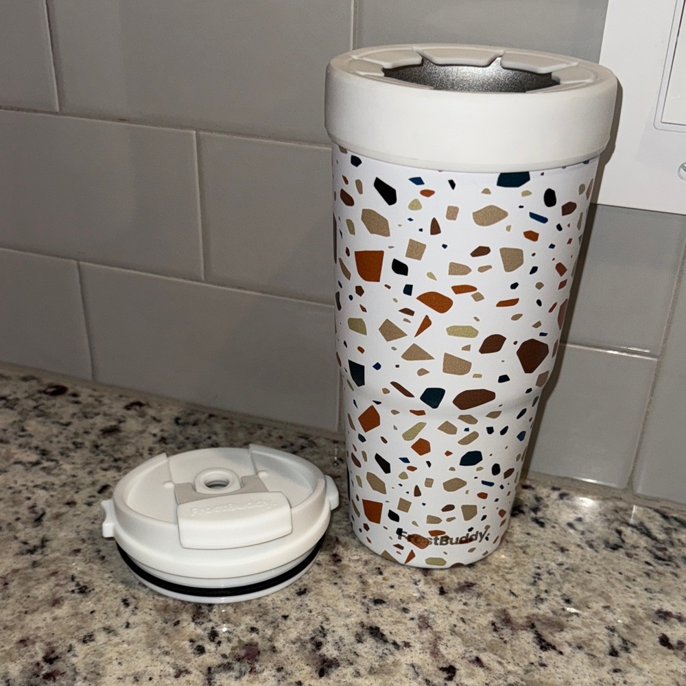 BrüMate Terrazzo Tumbler with Lid